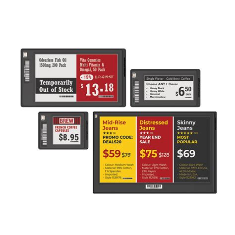 panasonic esl|Electronic Shelf Labels (ESLs) .